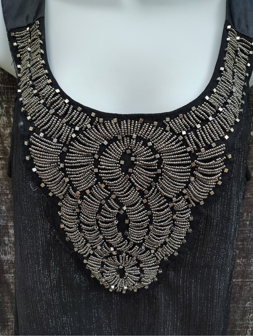 Premium Vanity Collection Beaded Tank Top - Picture 2 of 10